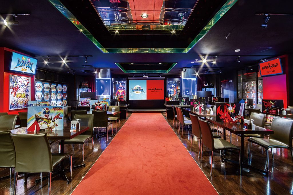 仮面ライダーとスーパー戦隊の歴代ヒーローたちが集結! 大人から子どもまで世代を超えて楽しめるレストラン