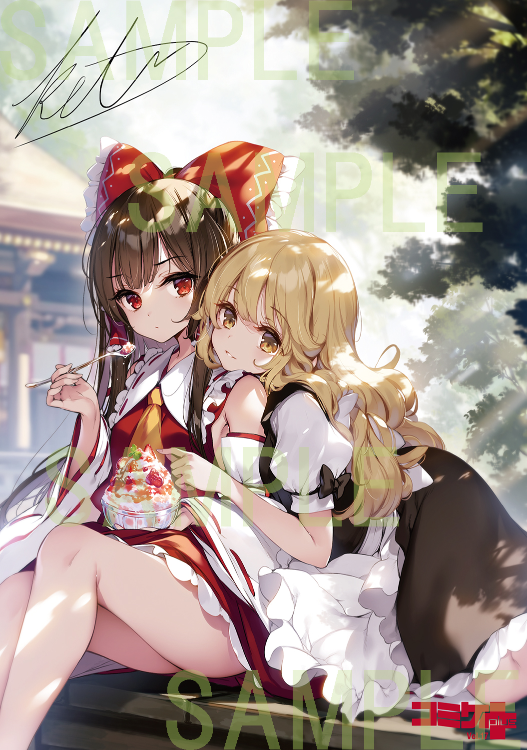 ke-ta 博麗霊夢 霧雨魔理沙 メロンブックス