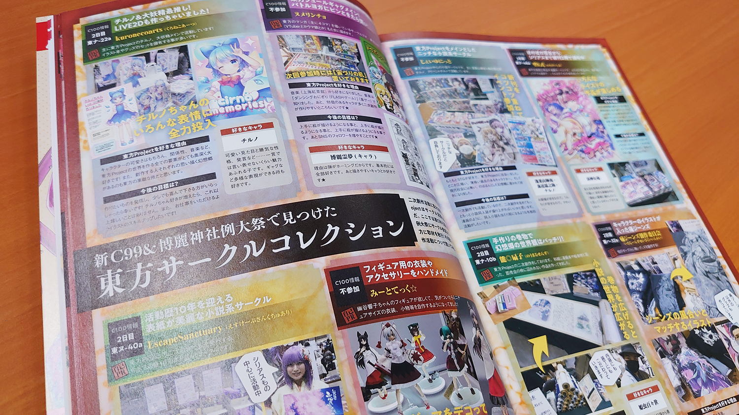 コミケPlusVol.17 東方特集 サークル