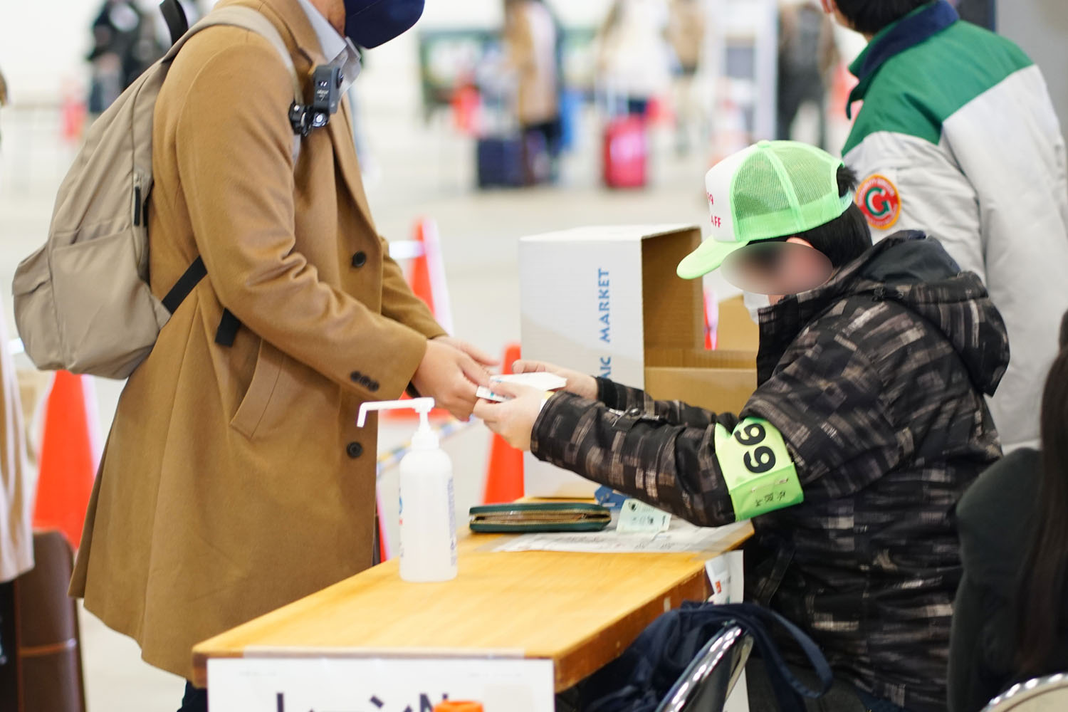 C100 コミケ コロナ 検温