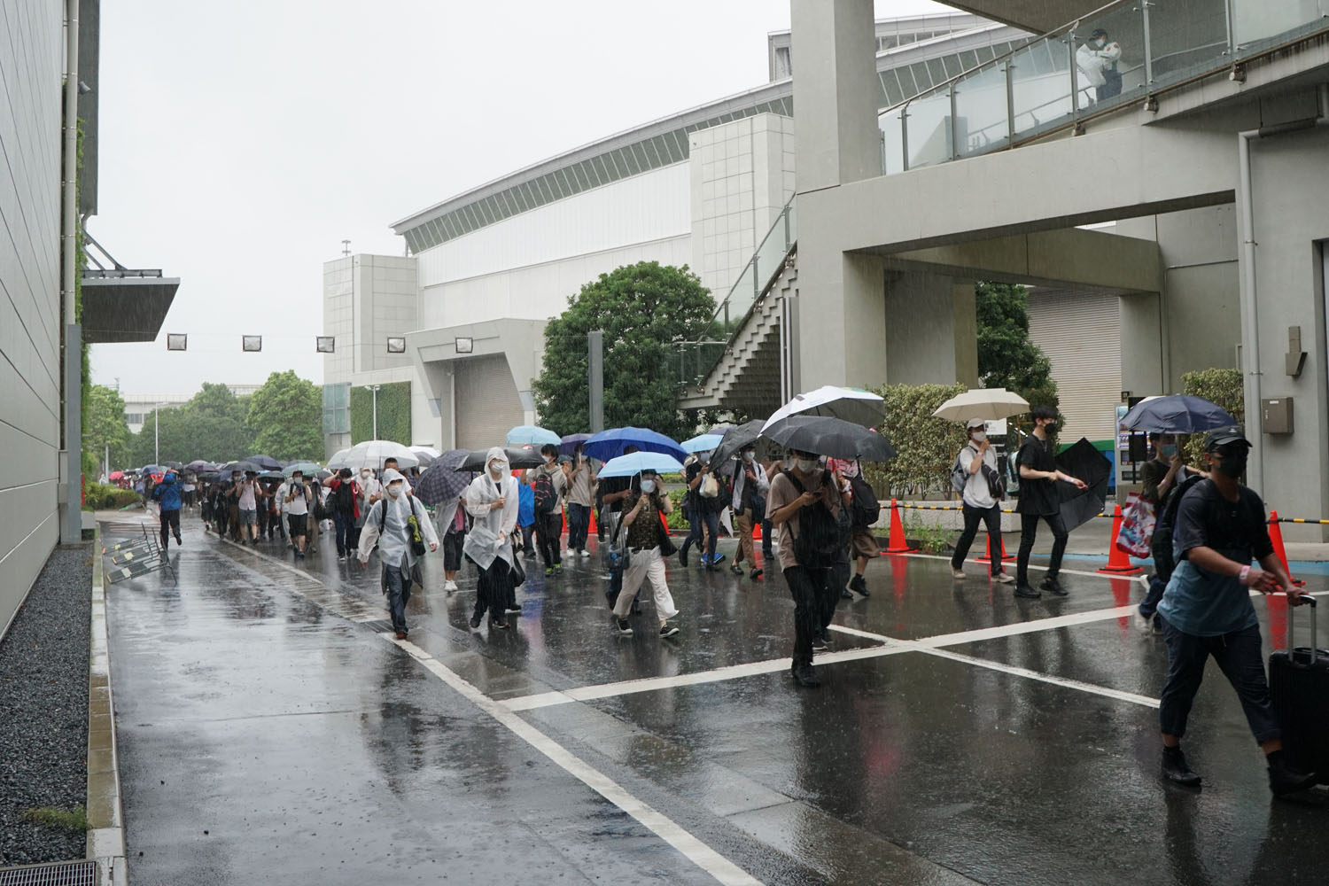 C100 アフターレポート 東京ビッグサイト 台風