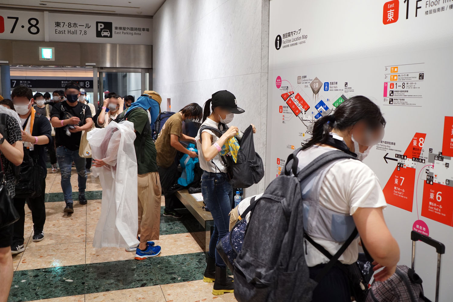 C100 アフターレポート 東京ビッグサイト 台風