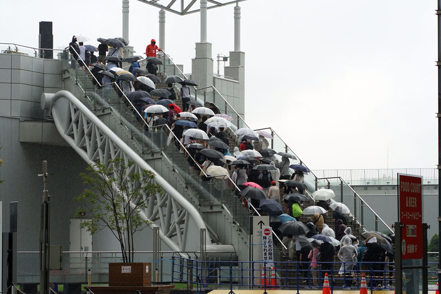 C100 アフターレポート 東京ビッグサイト 台風