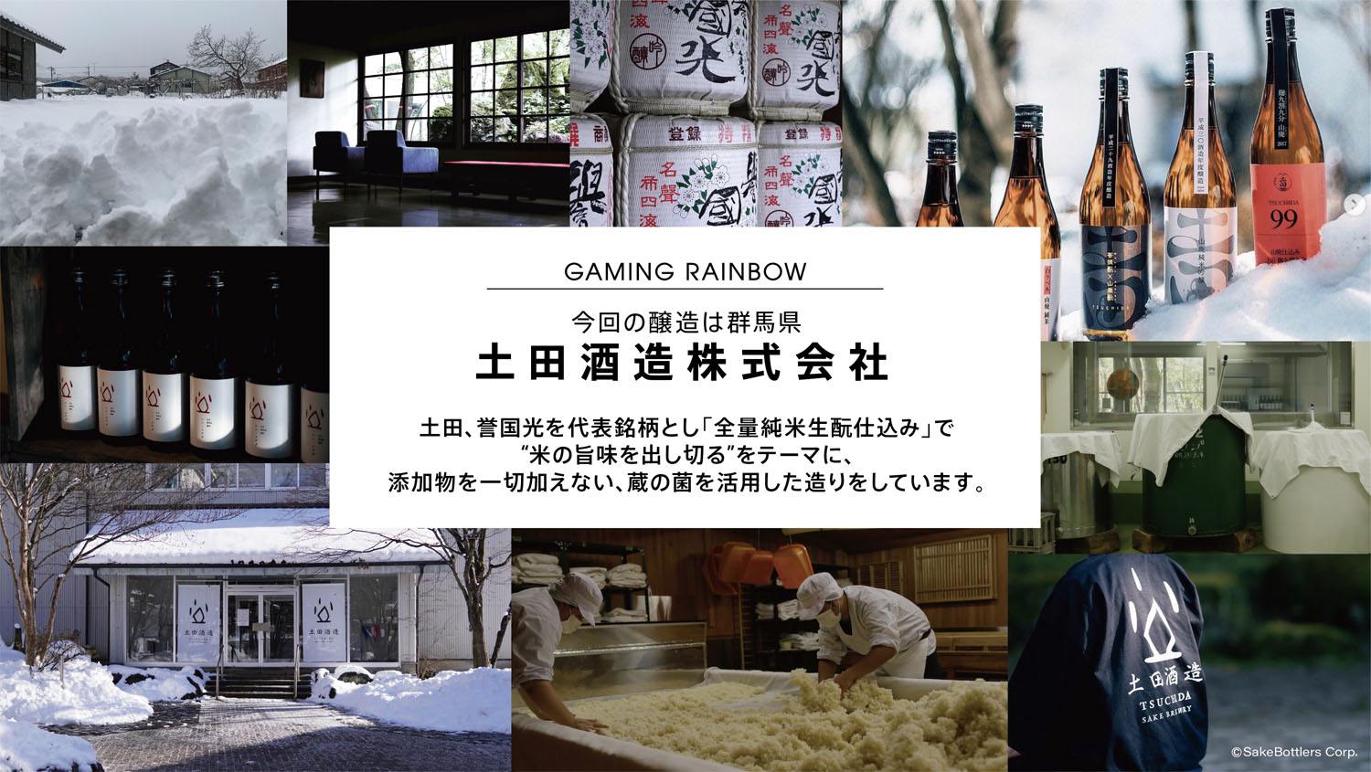 ゲーミング日本酒 GAMING RAINBOW 土田酒造