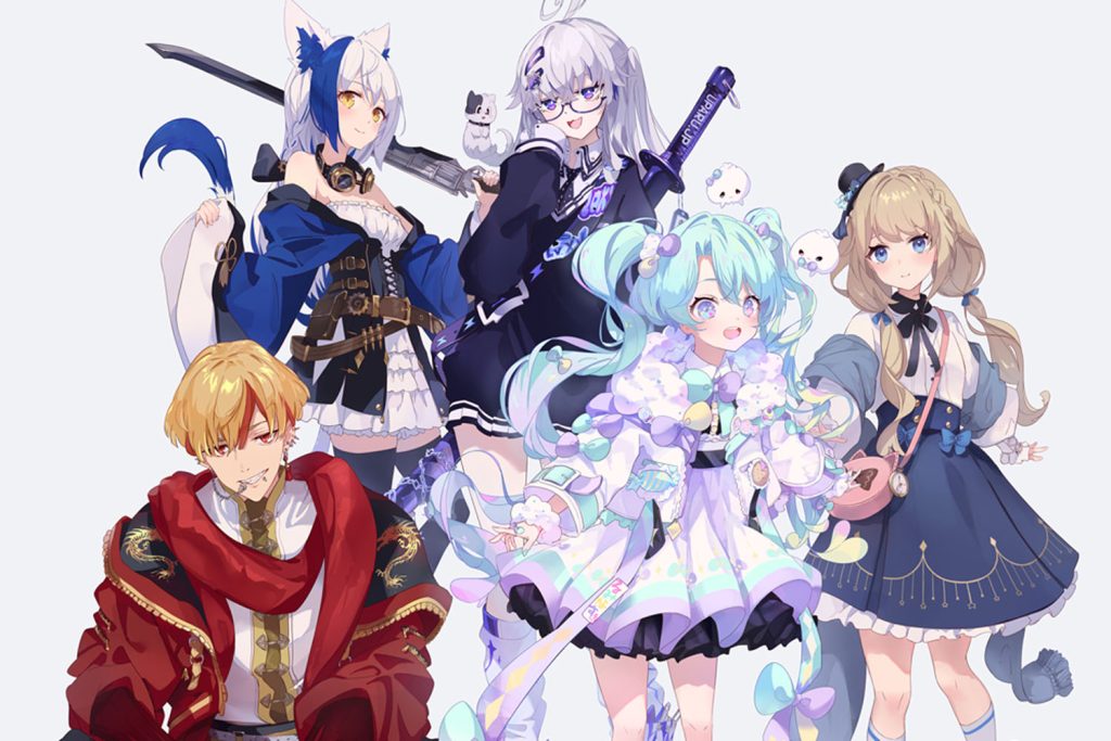 Sony MusicによるVTuberプロジェクト「VEE」から新たに5人がデビュー!