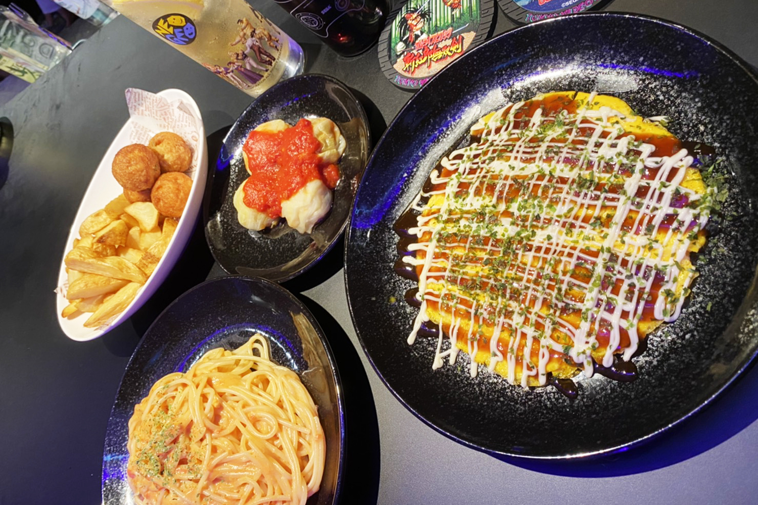 TOKYO VIDEO GAMERS メニュー