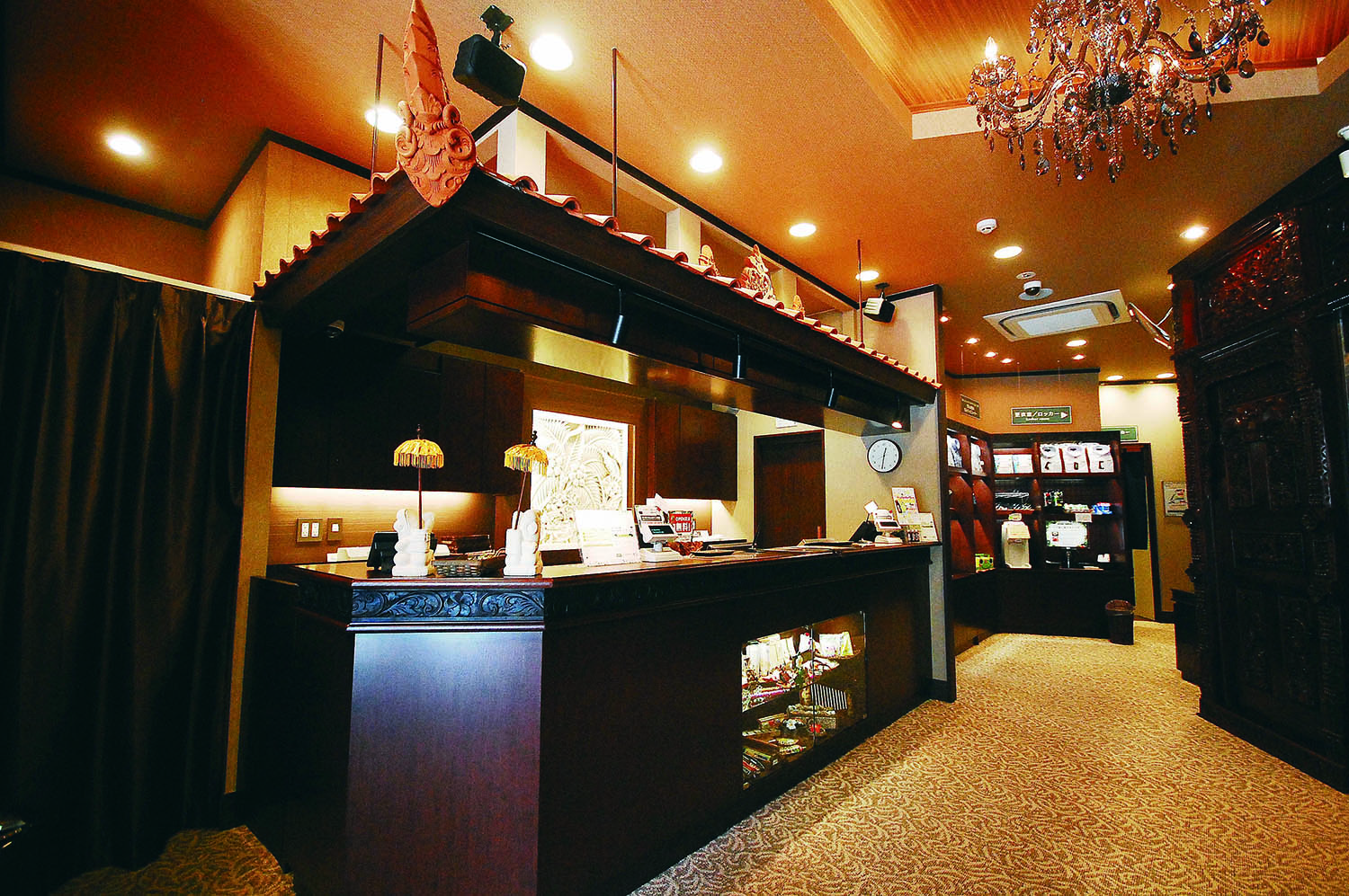 安心お宿秋葉原電気街店 フロント
