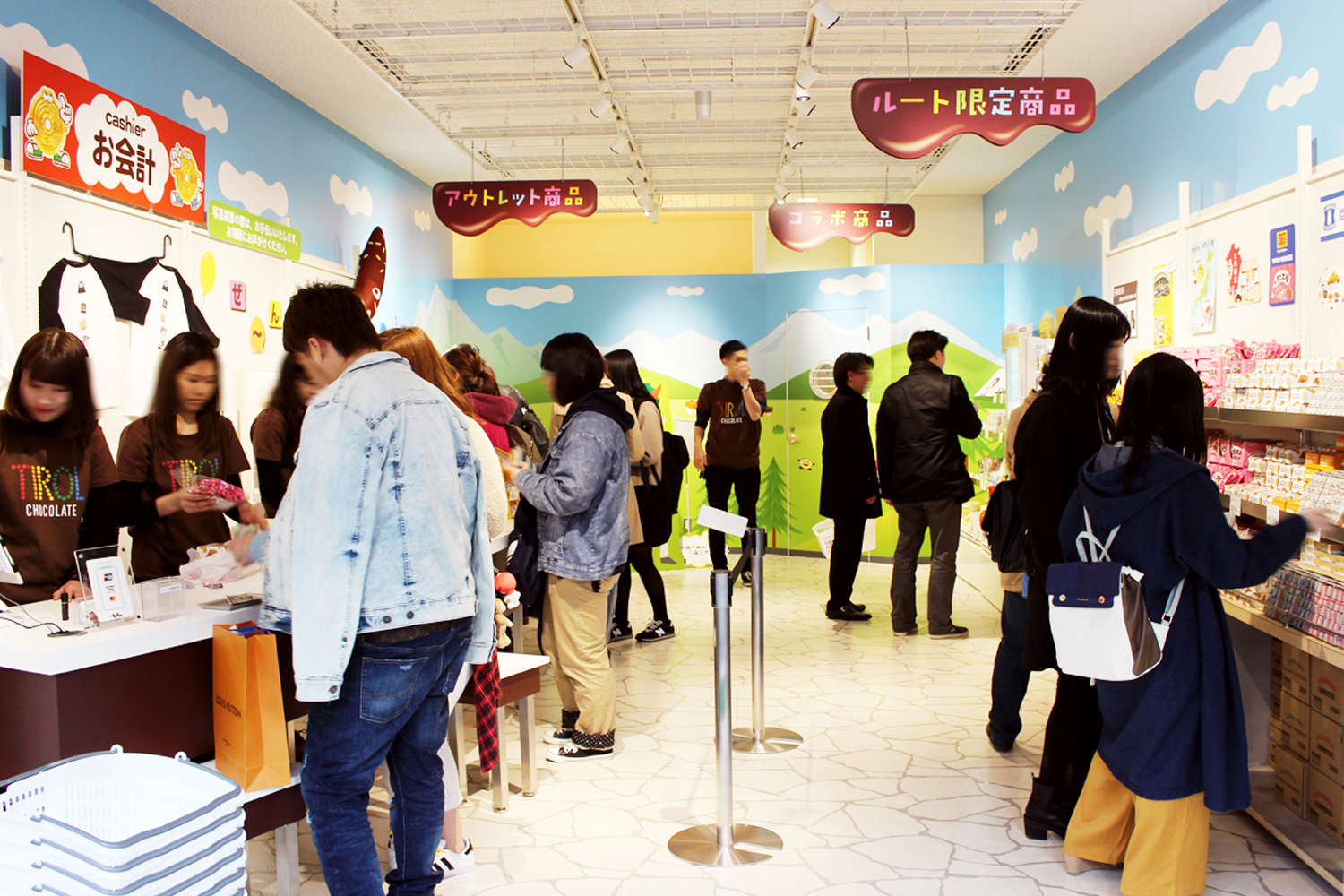 Shopチロルチョコ 内観