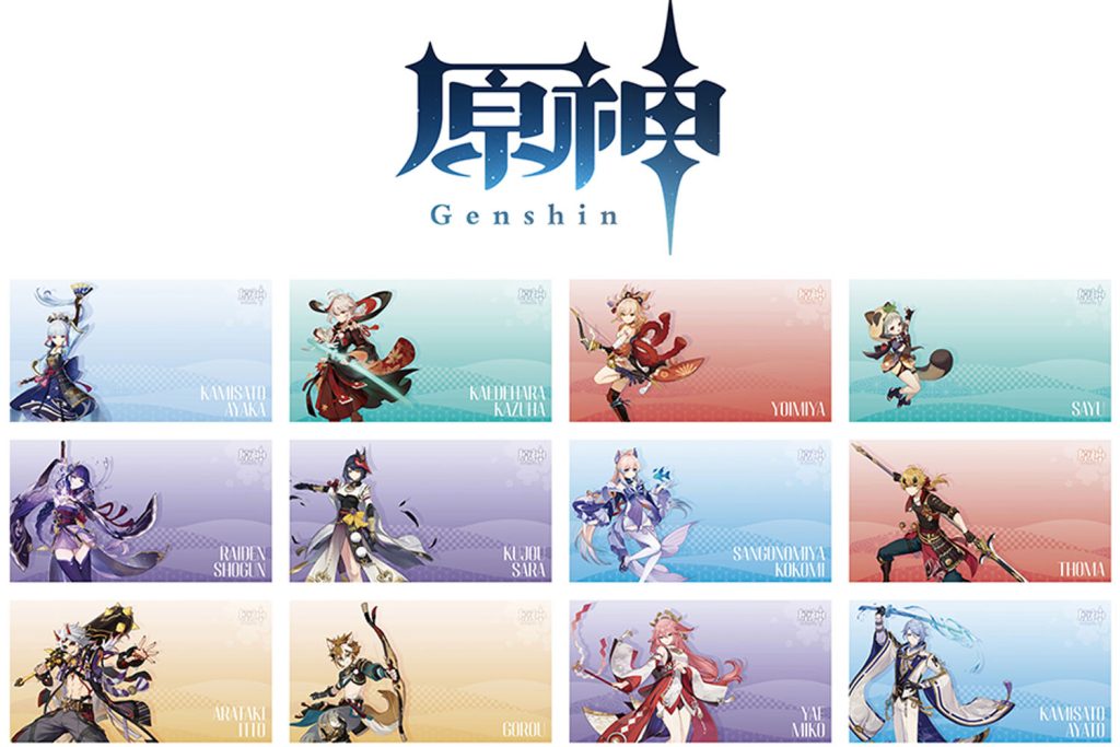 アニメイトで『原神』のフェア&オンリーショップ開催!22年11月19日から