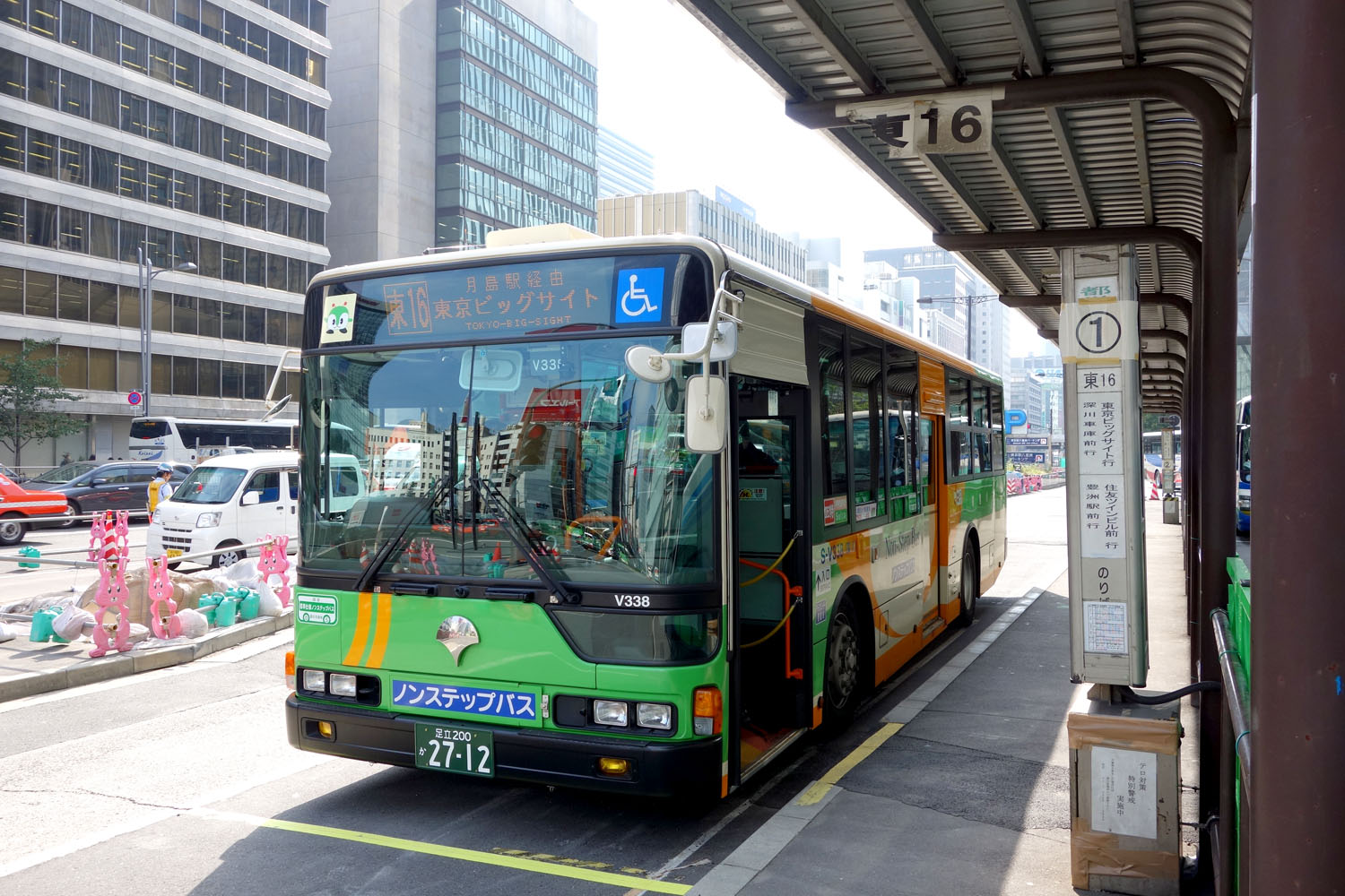 コミケ C101 東京駅 臨時バス 都心部・臨海地域地下鉄