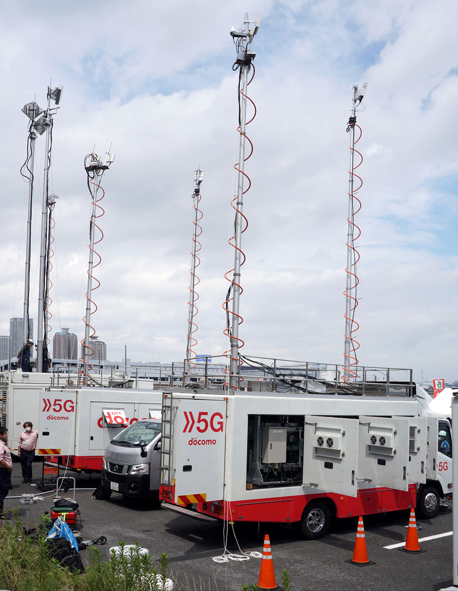 docomo 移動基地局 コミケ C101