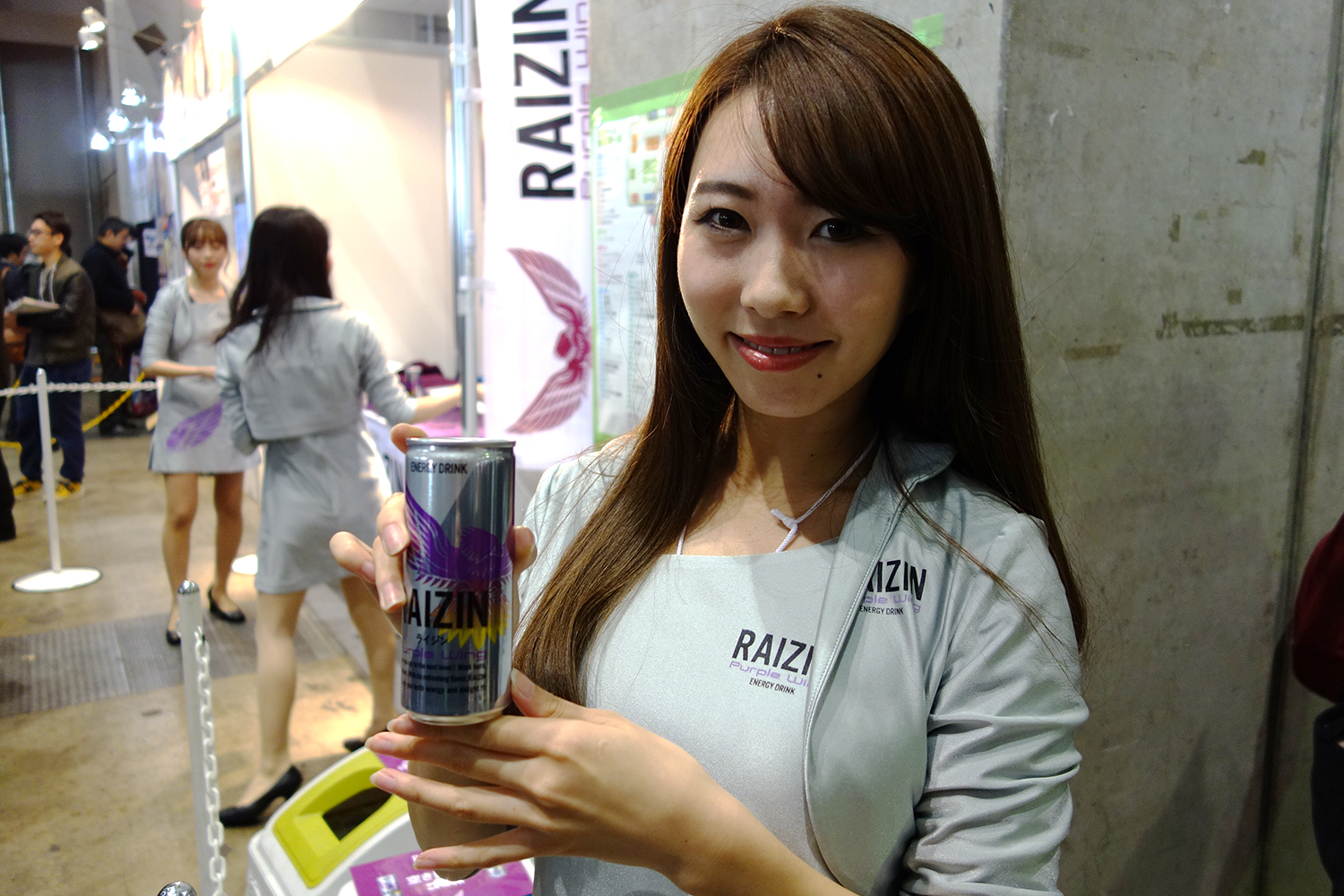 エナジードリンク配布