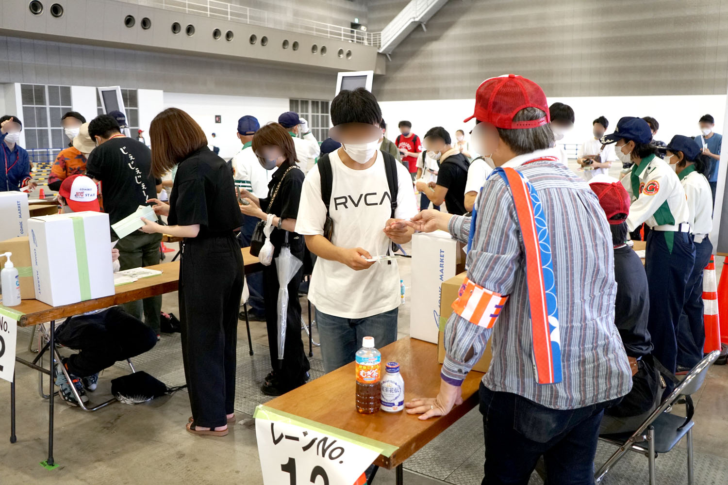 C101 入場導線図 コミケPlus 受付 東7