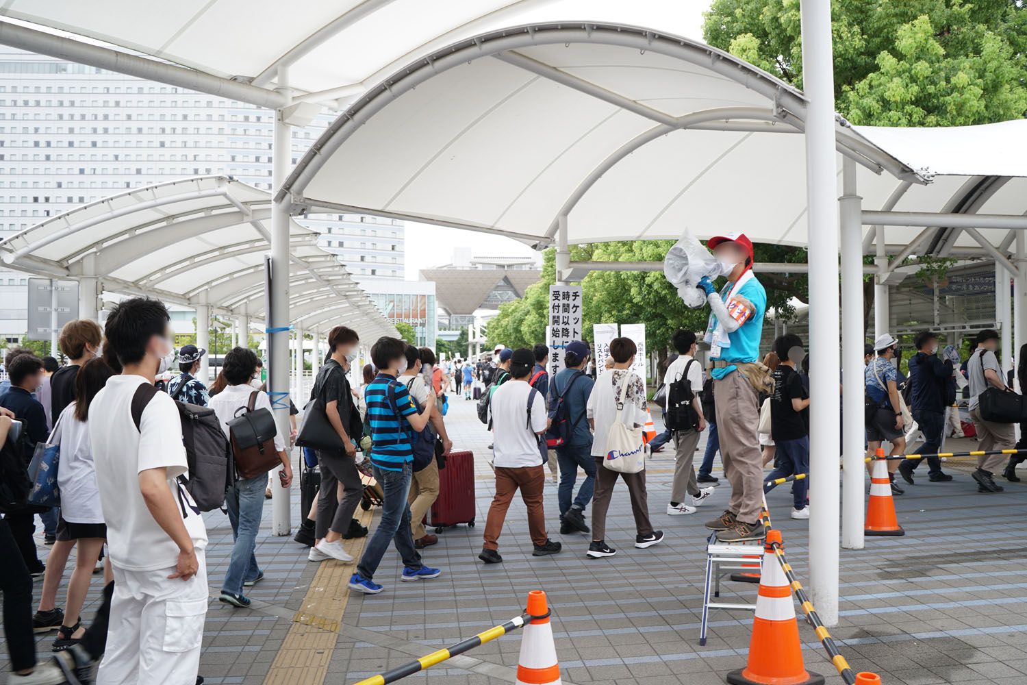 C101 入場導線図 コミケPlus りんかい線