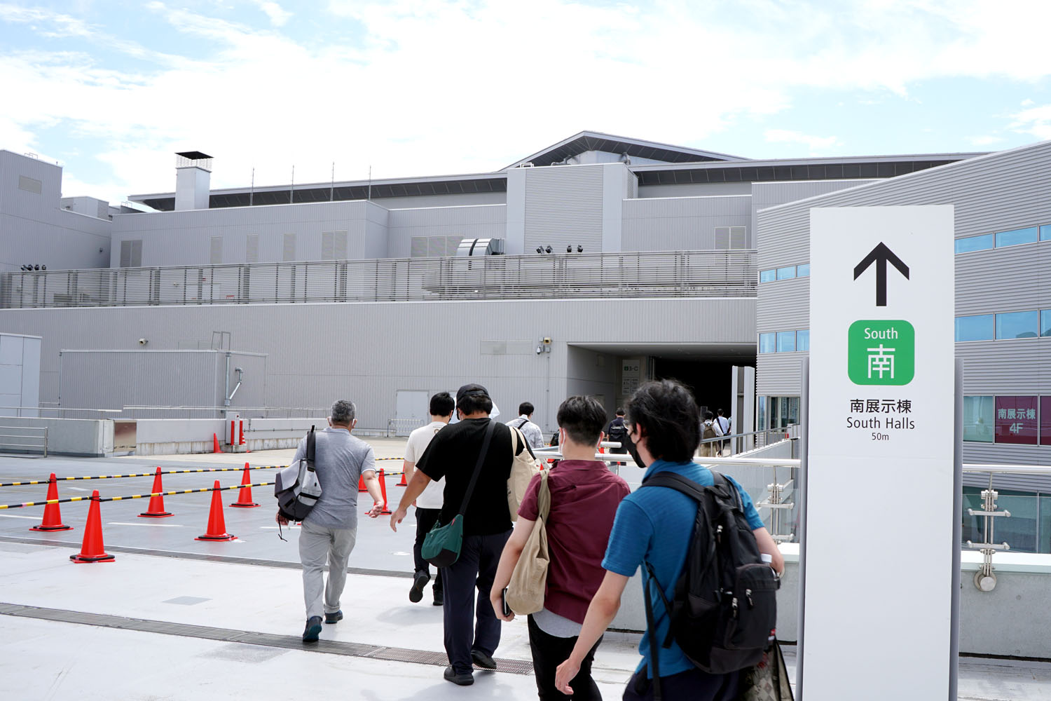 C101 入場導線図 コミケPlus 南3 受付