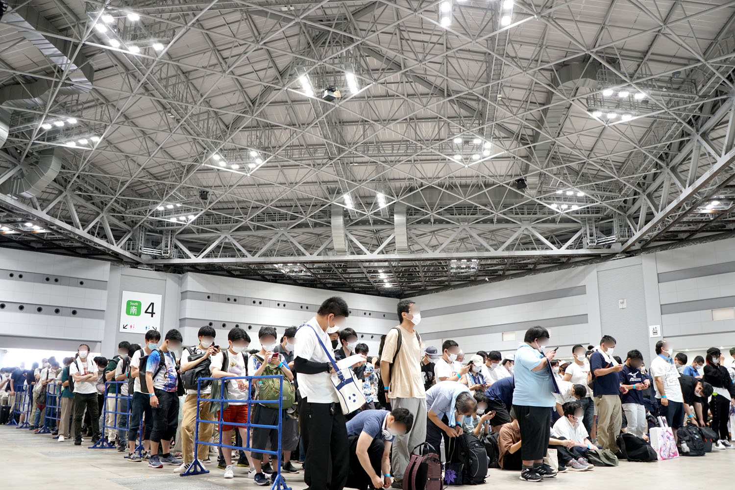 C101 入場導線図 コミケPlus 南4 待機列 企業ブース