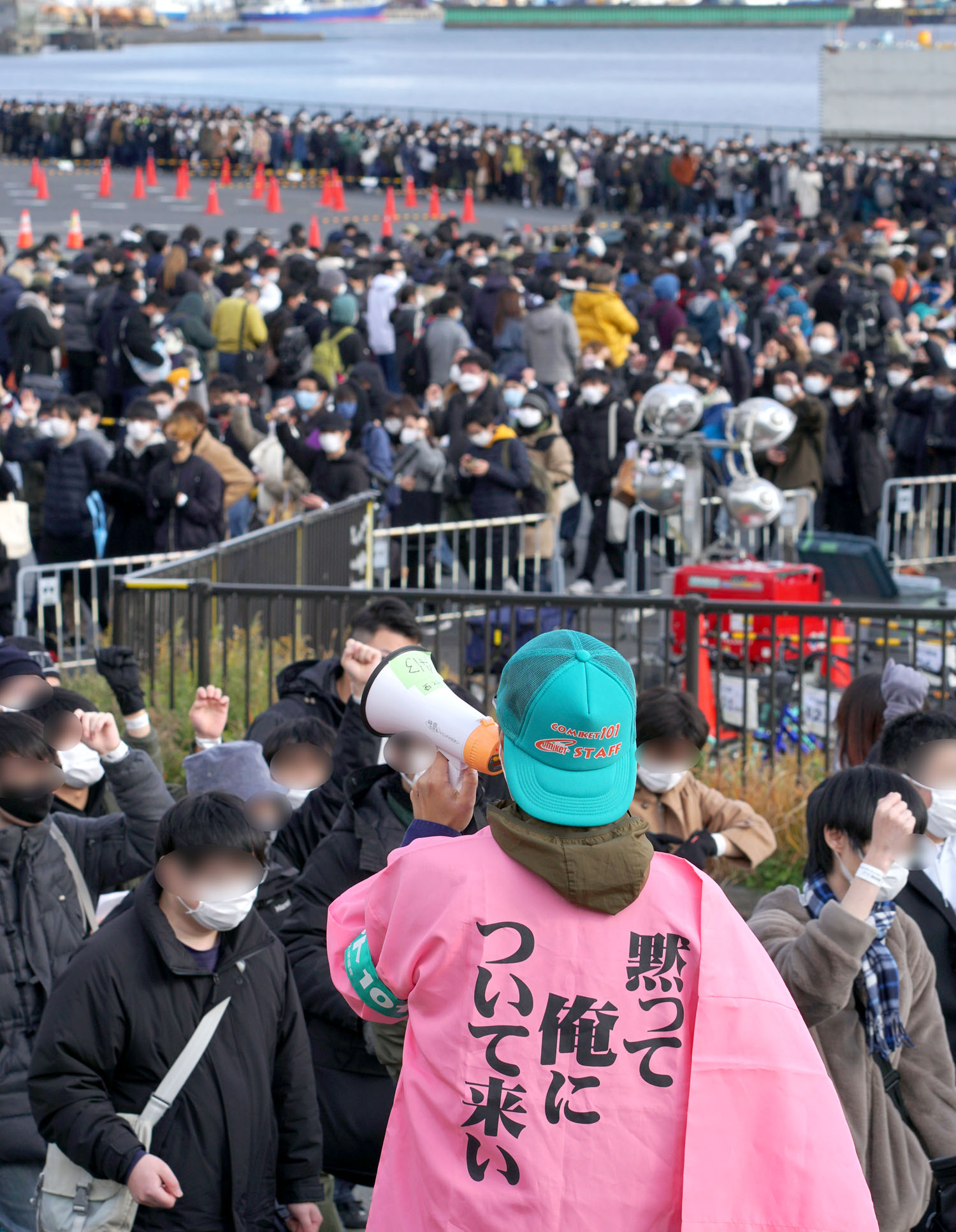 C101 アフターレポート 準備会 東駐車場 待機列