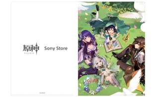 原神 SONY コラボ 2周年記念クリアファイル