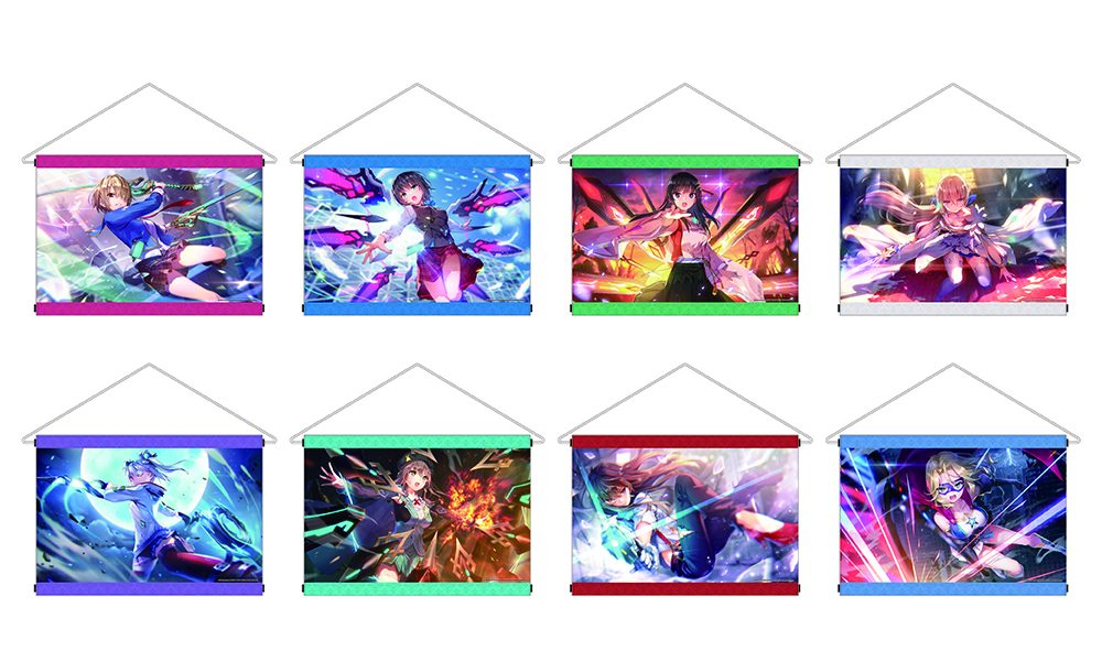 ヘブンバーンズレッドカフェ 1周年記念 タペストリー