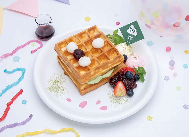 ヘブンバーンズレッドカフェ 1周年記念 31D ワッフル