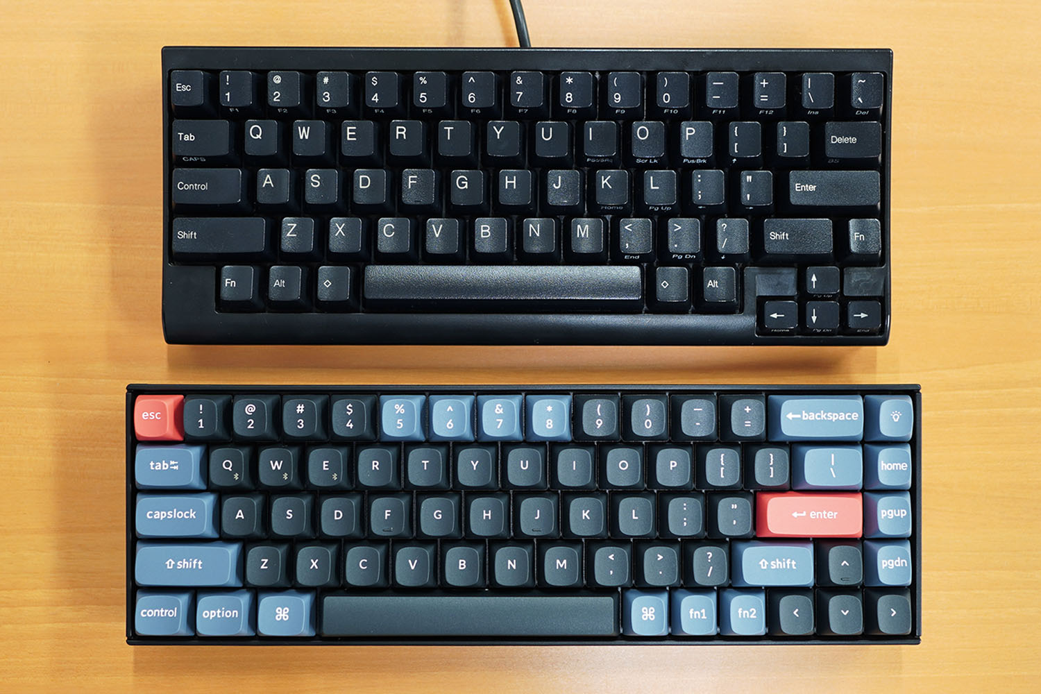 Keychron K6 Pro サイズ比較