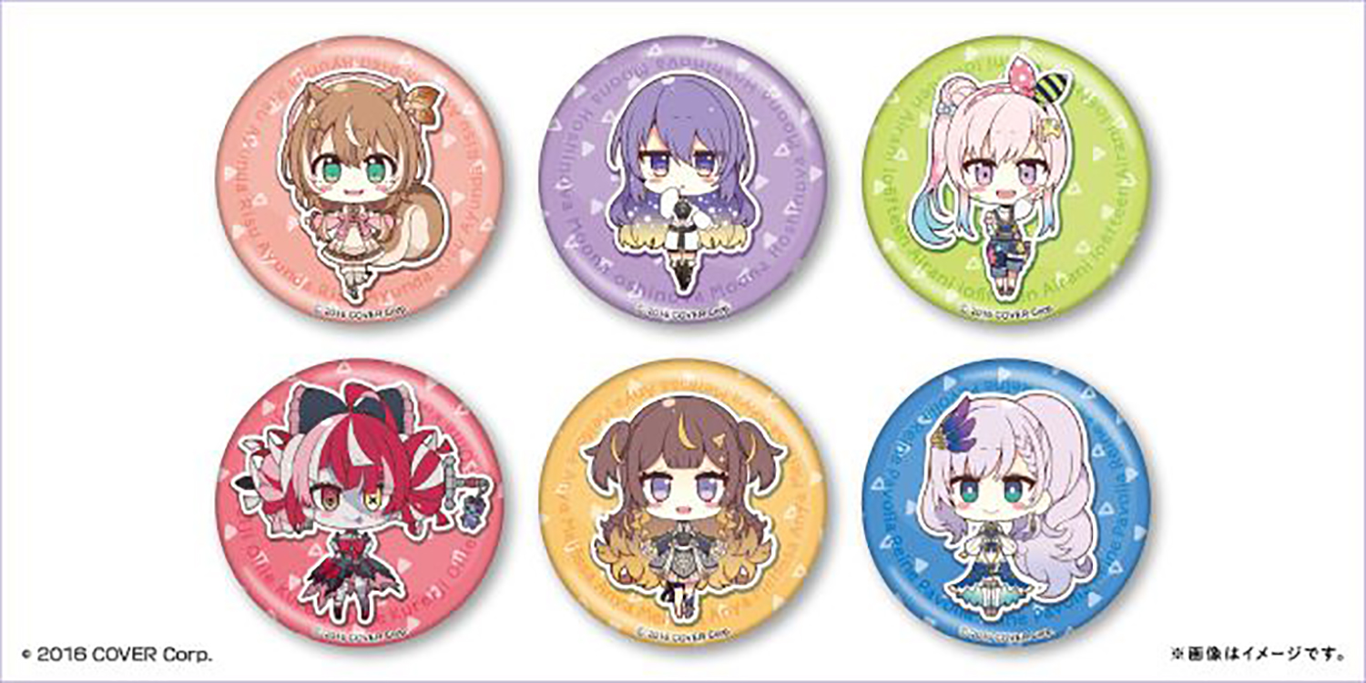 ホロライブID&ホロライブEN×TSUKUMO ID 缶バッジ