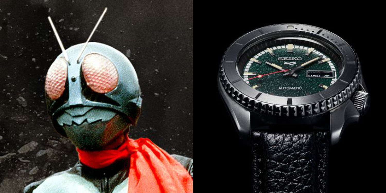 セイコー 5スポーツ 仮面ライダー　本郷猛　限定モデル