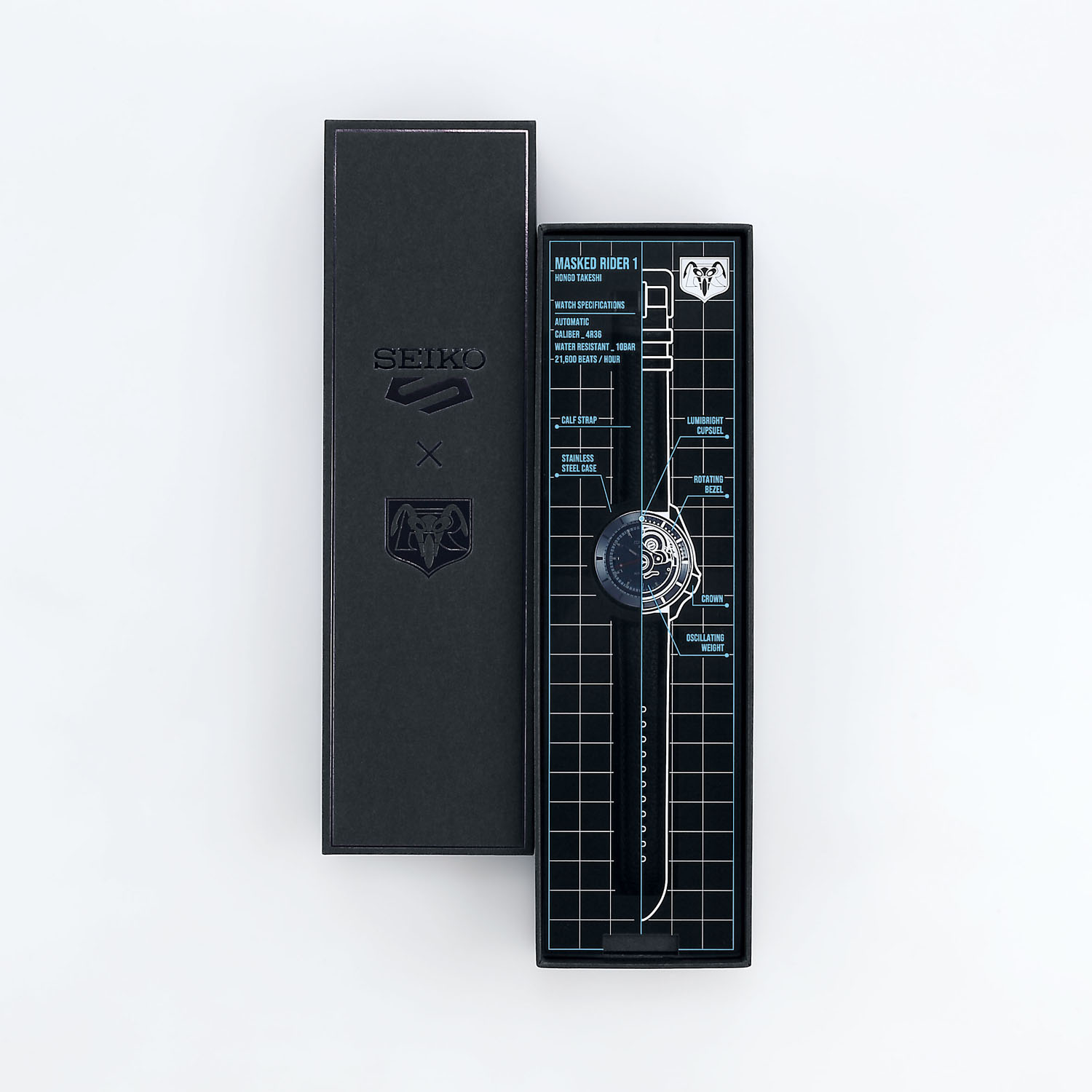 セイコー 5スポーツ 仮面ライダー　本郷猛　限定モデル