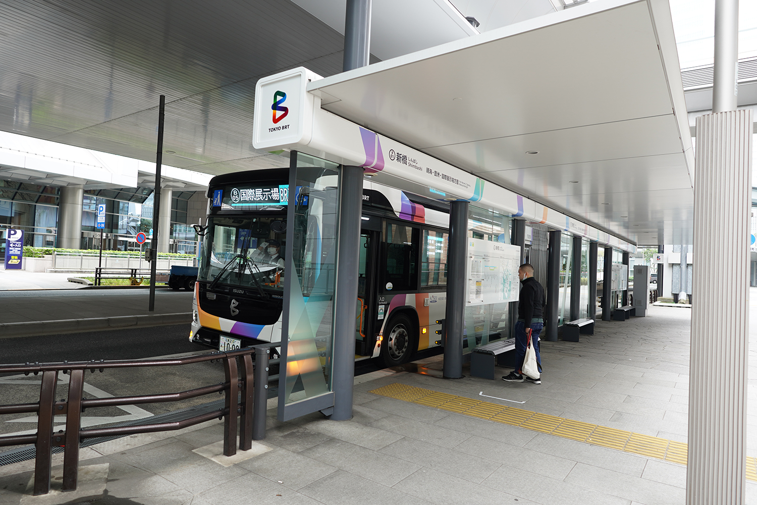 東京BRT 新橋乗り場2