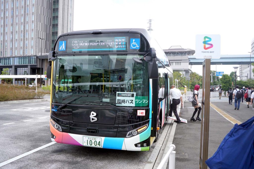 C102で初登場の「東京BRT」－ 実際にコミケット当日に乗ってみた！