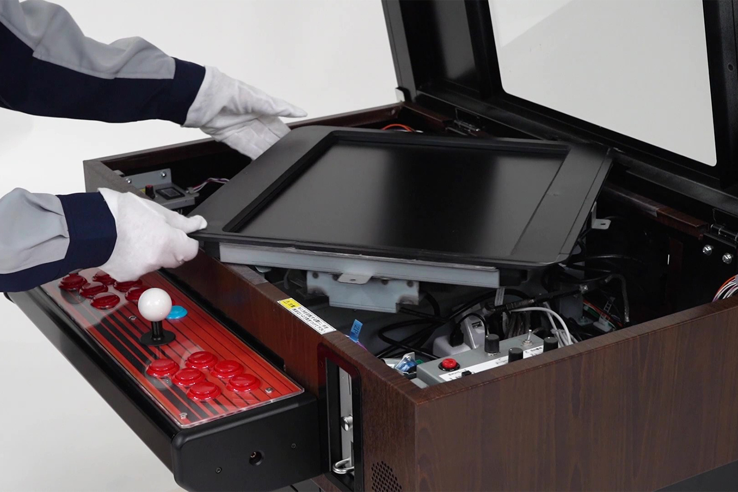 テーブル筐体 画面入れ替え