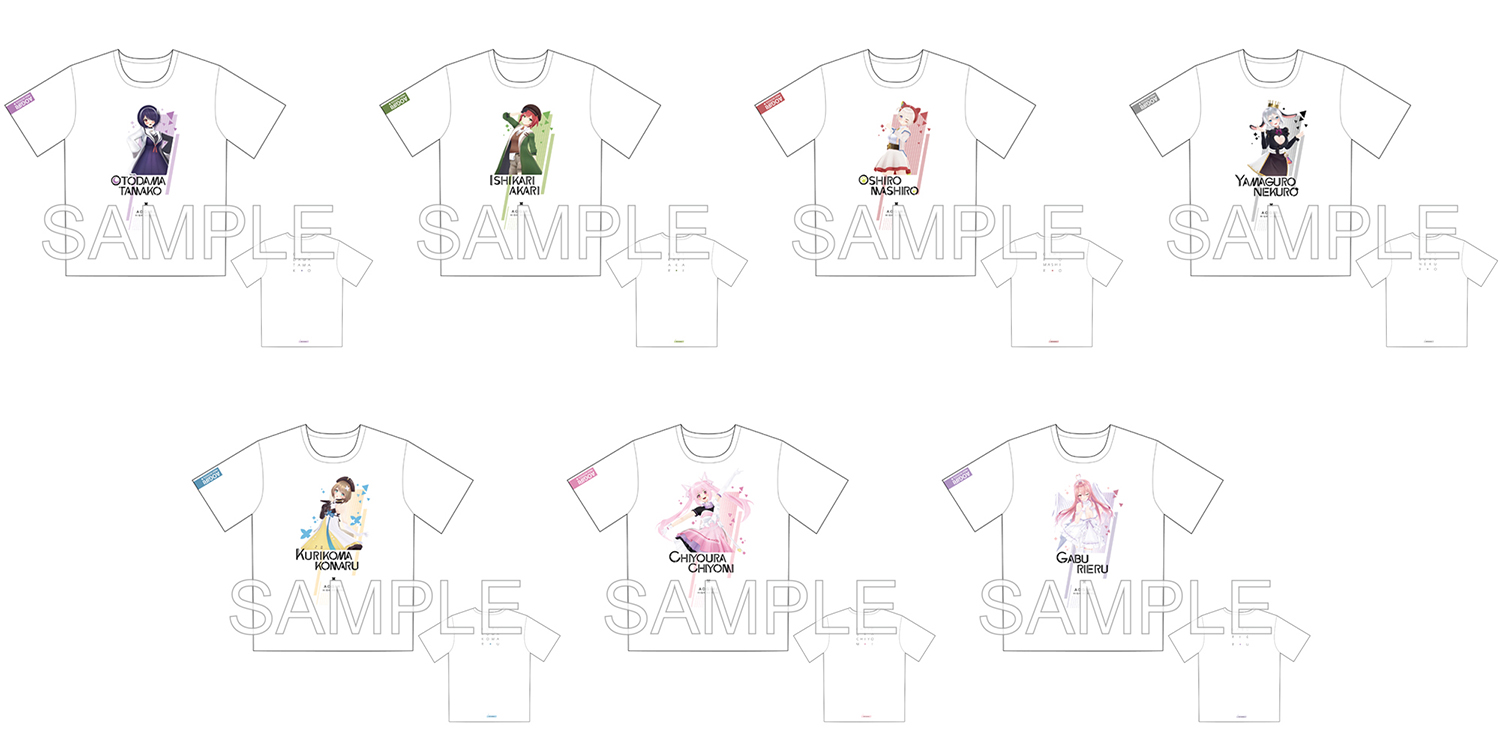 あおぎり高校新グッズ Tシャツ