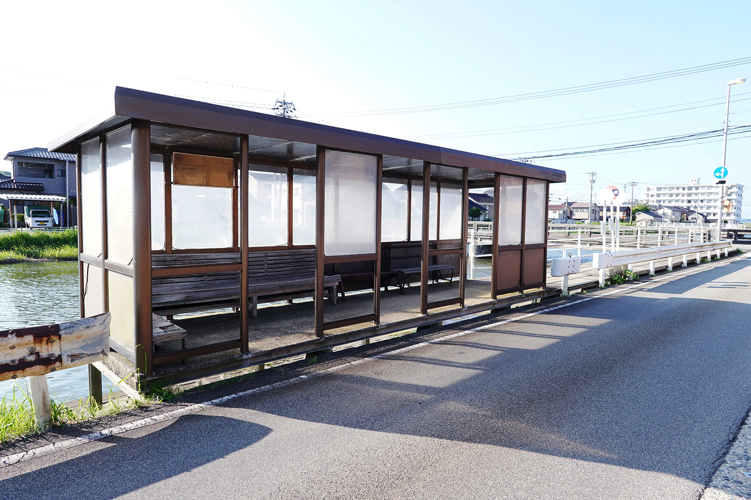 君は放課後インソムニア 聖地巡礼 小島橋バス停