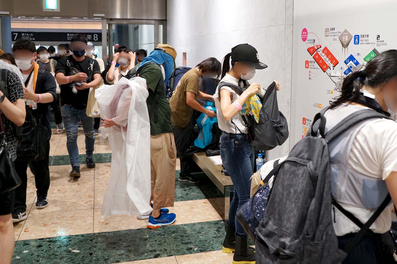 C102 夏コミ ゲリラ豪雨 対策 コミケ