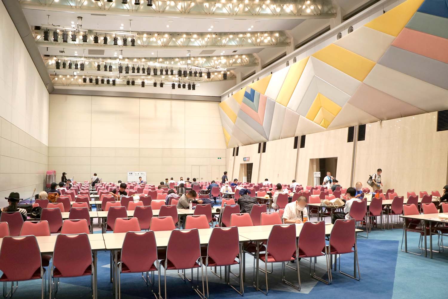 C102 アフターレポート 会場配置 有料休憩所