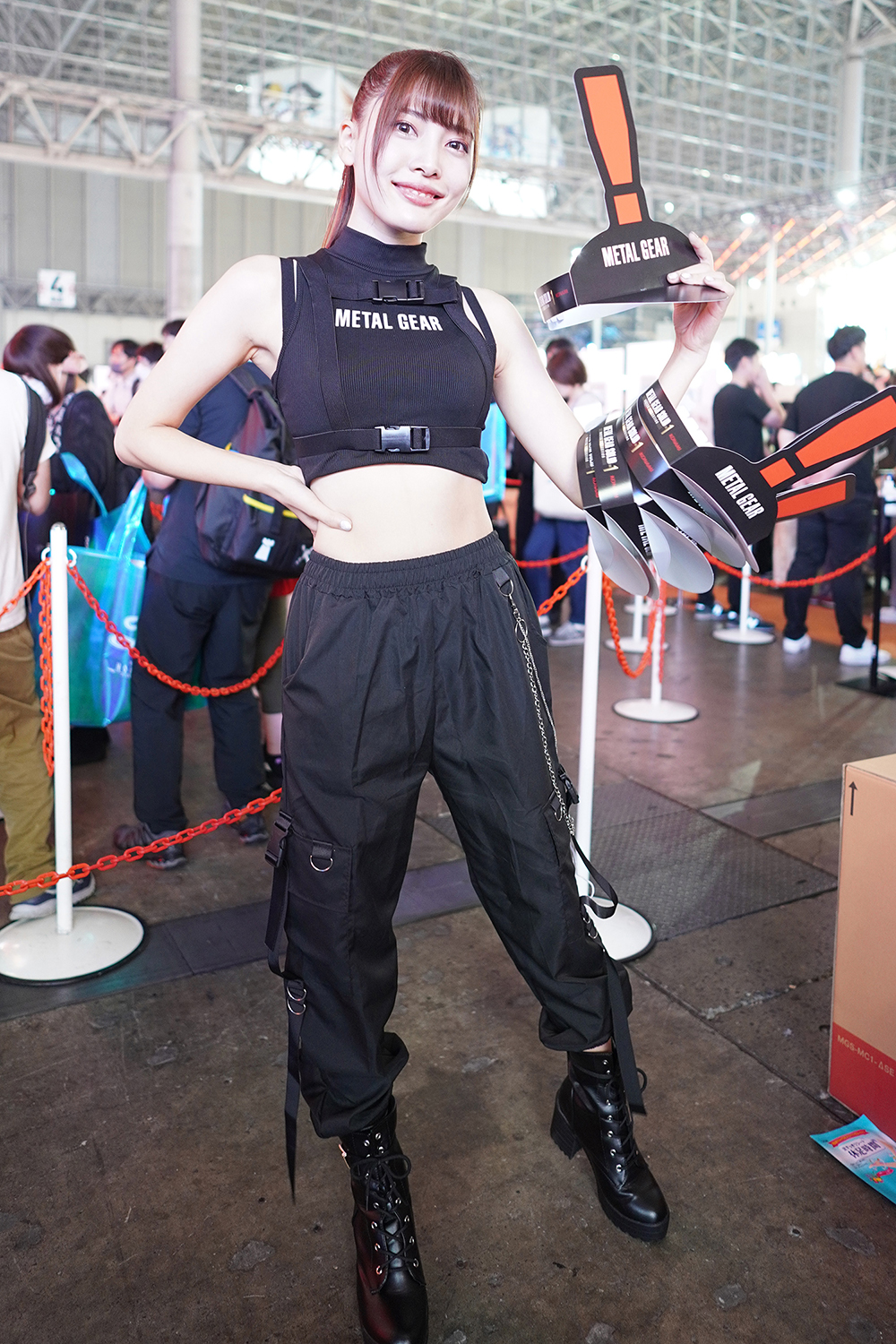 TGS2023 コナミデジタルエンタテインメント コンパニオン