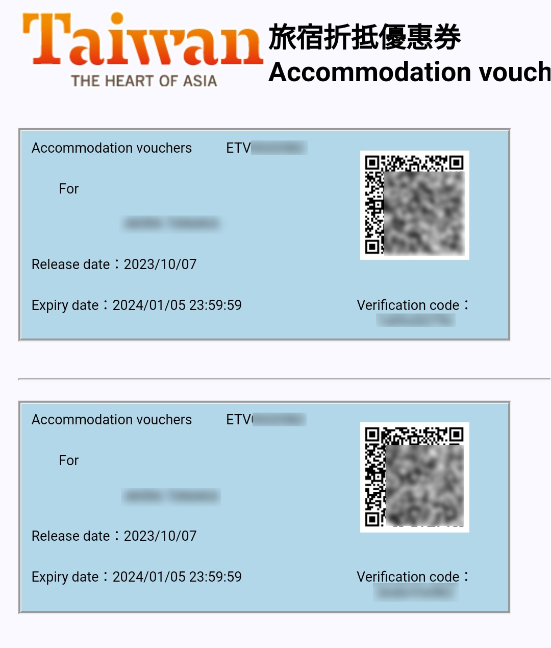 台湾観光局 キャンペーン 5000 宿泊割引クーポン