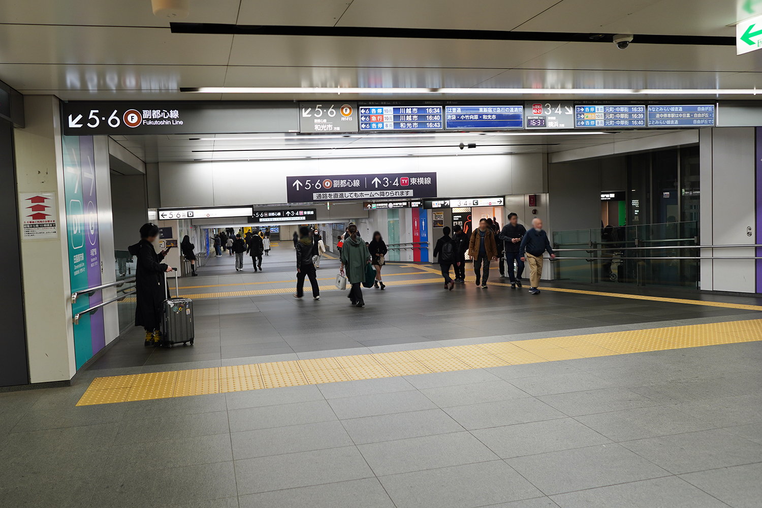 聖地巡礼 呪術廻戦 副都心線 渋谷駅改札付近
