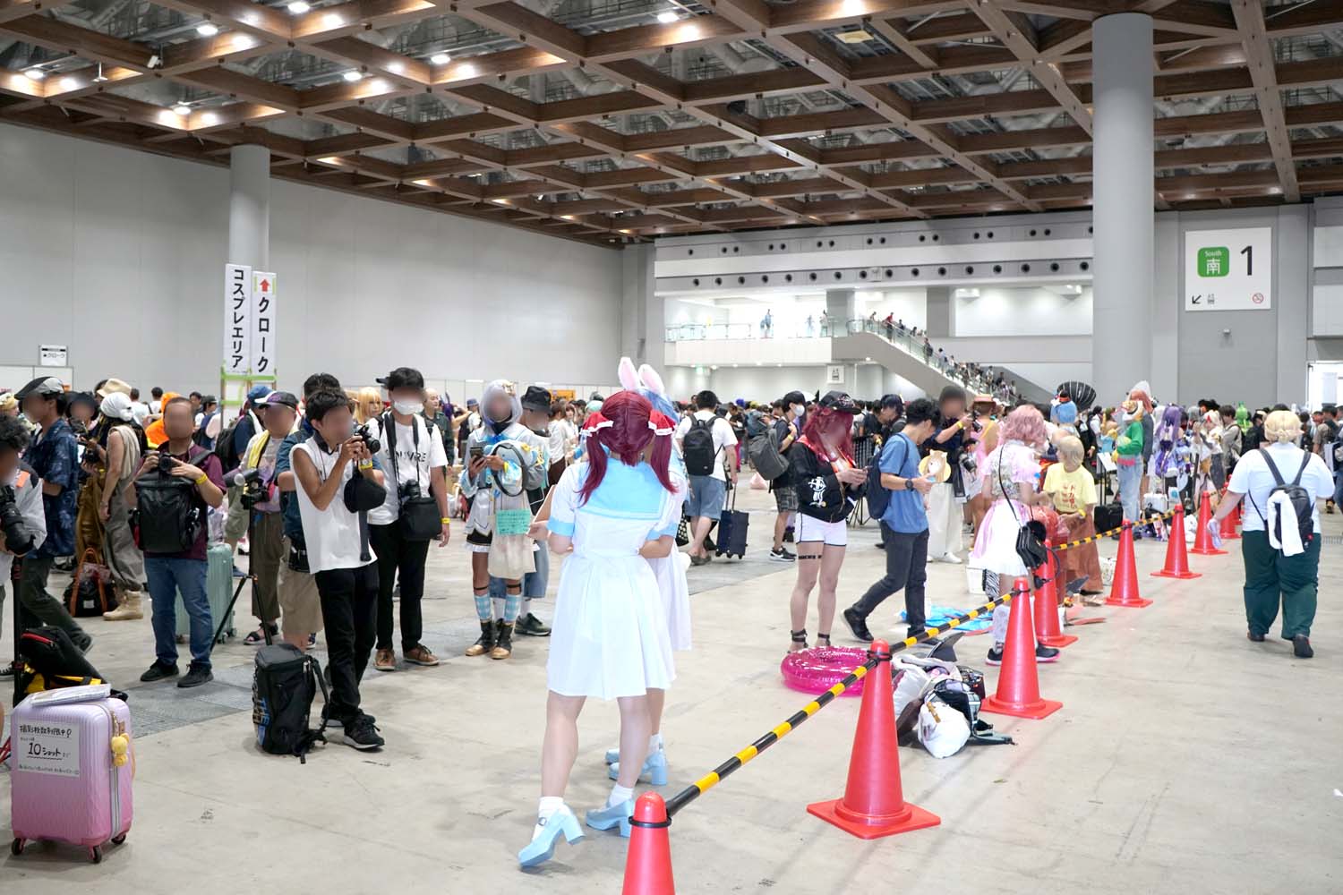 C105 コミケ 冬コミ コスプレエリア 南1