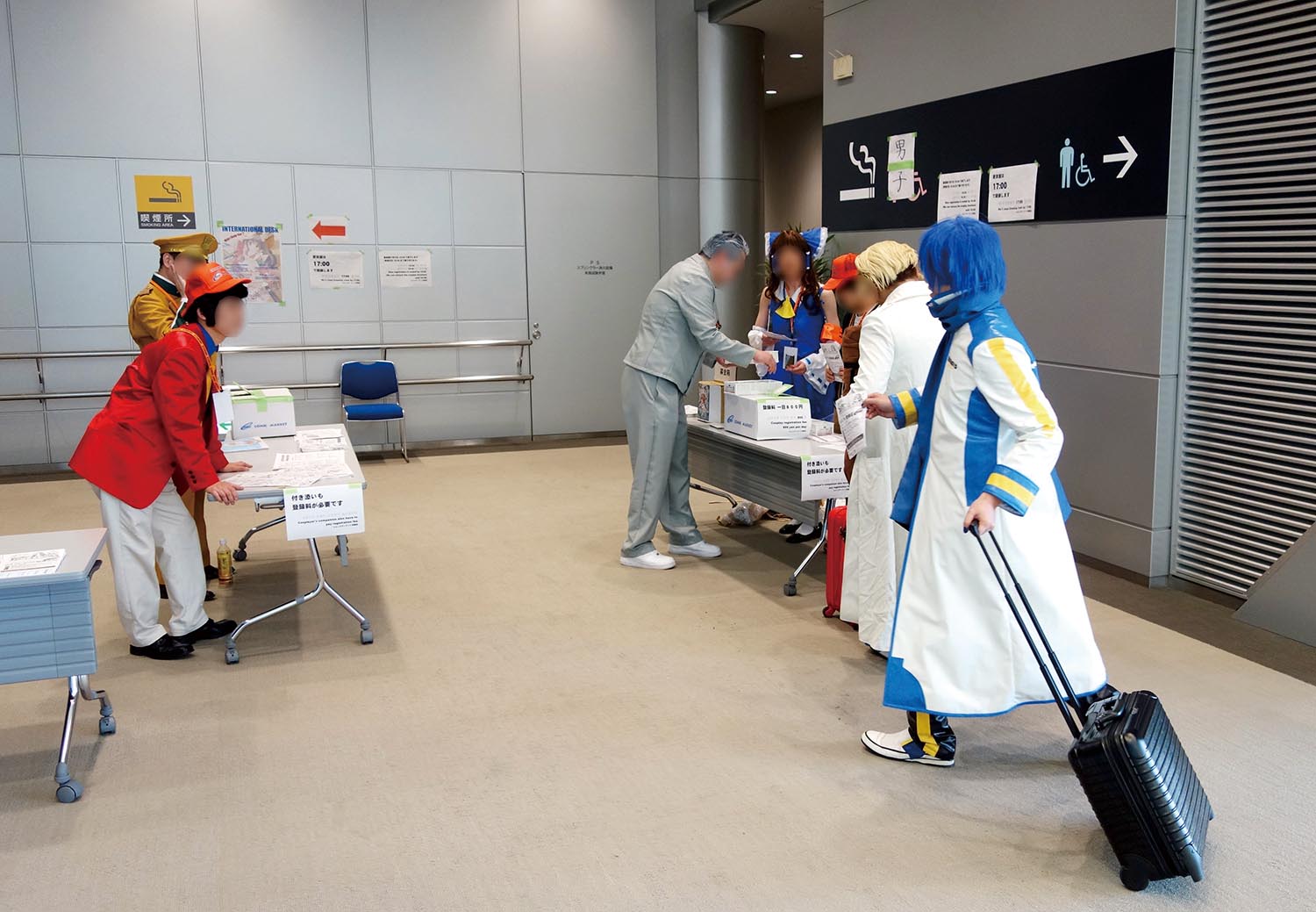 C106 コミケ 夏コミ コスプレ更衣室 会議棟6F