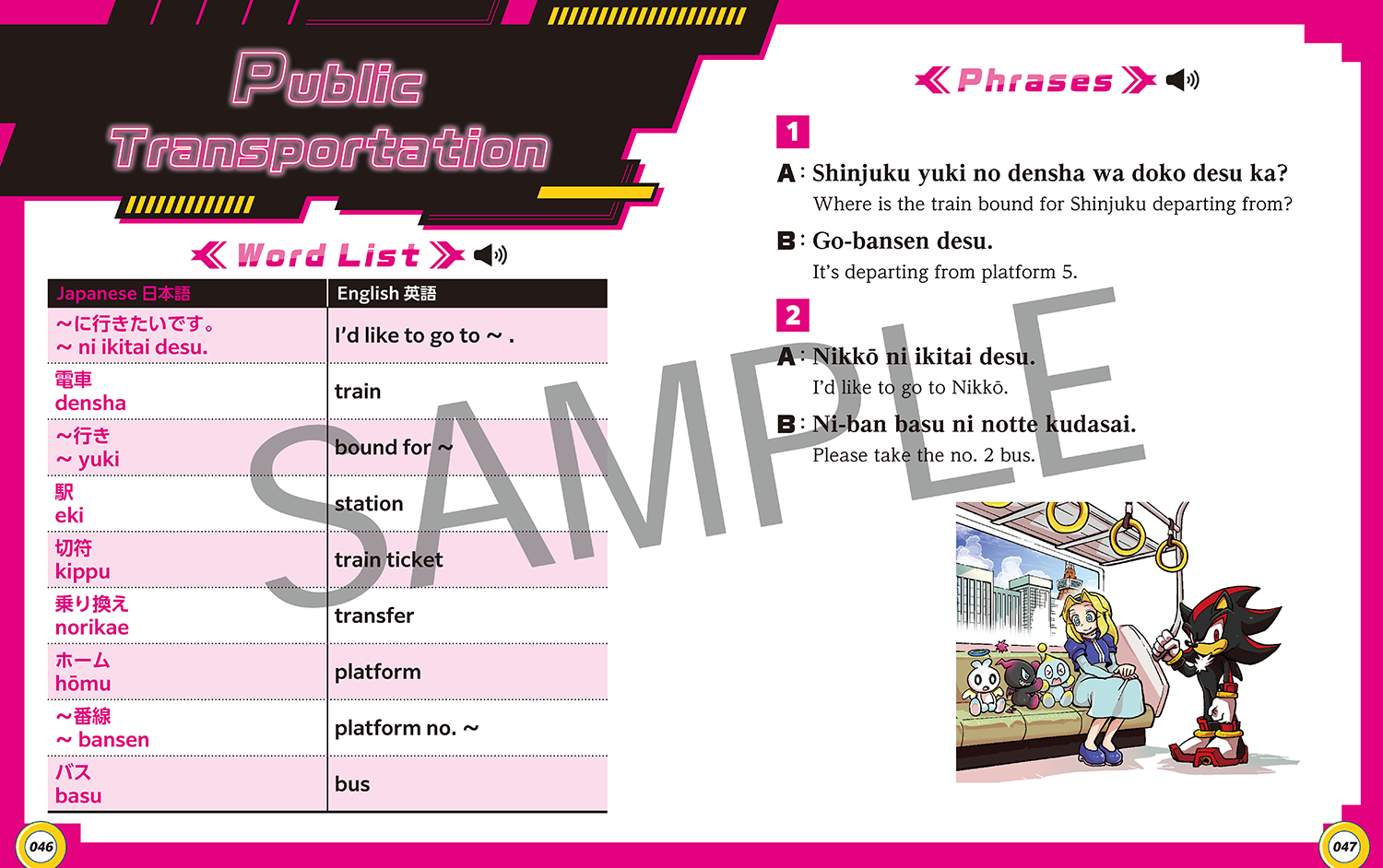 Survival Japanese with SONIC THE HEDGEHOG