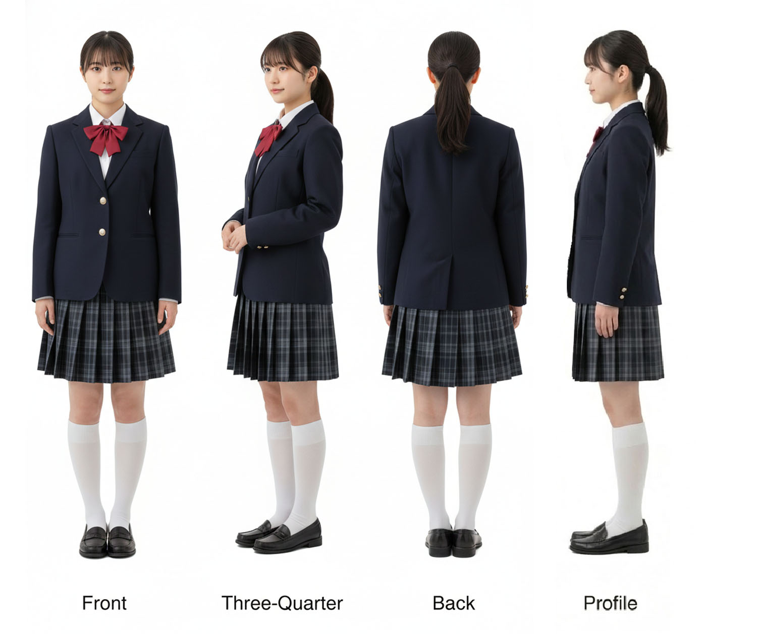 生成AI　画角　カメラアングル　Close-Up　Wide Shot Midium Shot Three Quarter Shot　High Angle　Low Angle