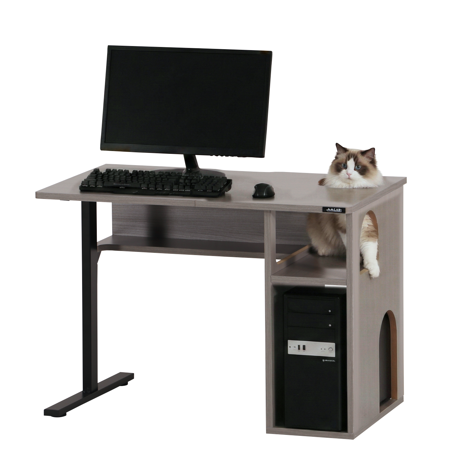 猫ハウスデスク